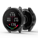 For Garmin Forerunner 165 Watch Case Hard PC Cover with Tempered Glass Screen Protector - Transparent - 3