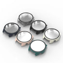 For Garmin Forerunner 165 Watch Case Hard PC Cover with Tempered Glass Screen Protector - Transparent - 4