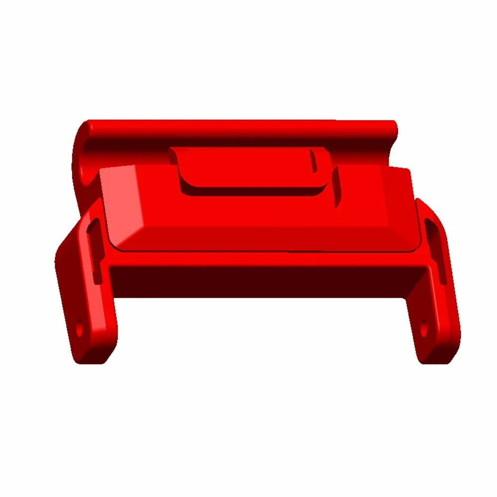 1 Pair For Garmin Watch 22mm Watch Strap Connector Easy Installation PC Adapter - Red - 5