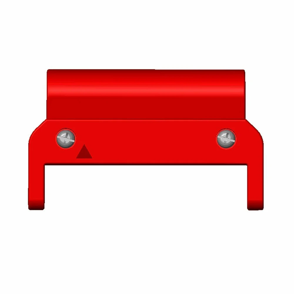 1 Pair PC Connector for Garmin Smart Watch 20mm Watch Strap Connection Adapter - Red - 3
