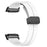 For Huawei Watch D Strap Replacement Soft Silicone Watch Strap with Magnetic Folding Buckle - White - 2