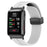 For Huawei Watch D Strap Replacement Soft Silicone Watch Strap with Magnetic Folding Buckle - White - 3