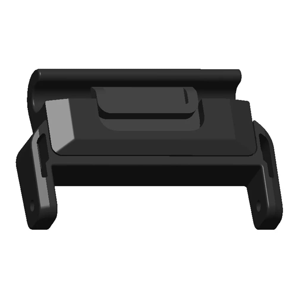 1 Pair PC Connector for Garmin Fenix 7S 20mm Watch Strap Connection Adapter - Black - 2