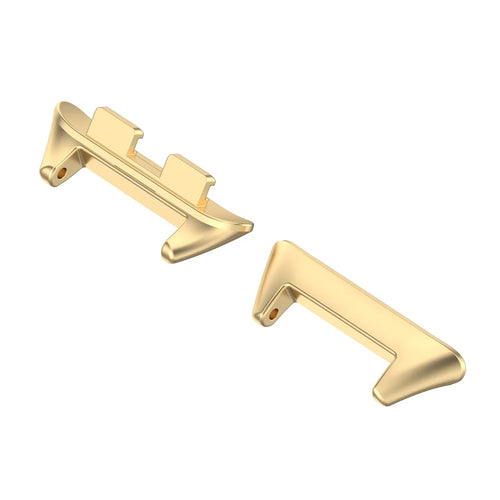 1 Pair For Honor Band 9 Watch Strap Stainless Steel Connector Wrist Band Adapter - Gold - 1