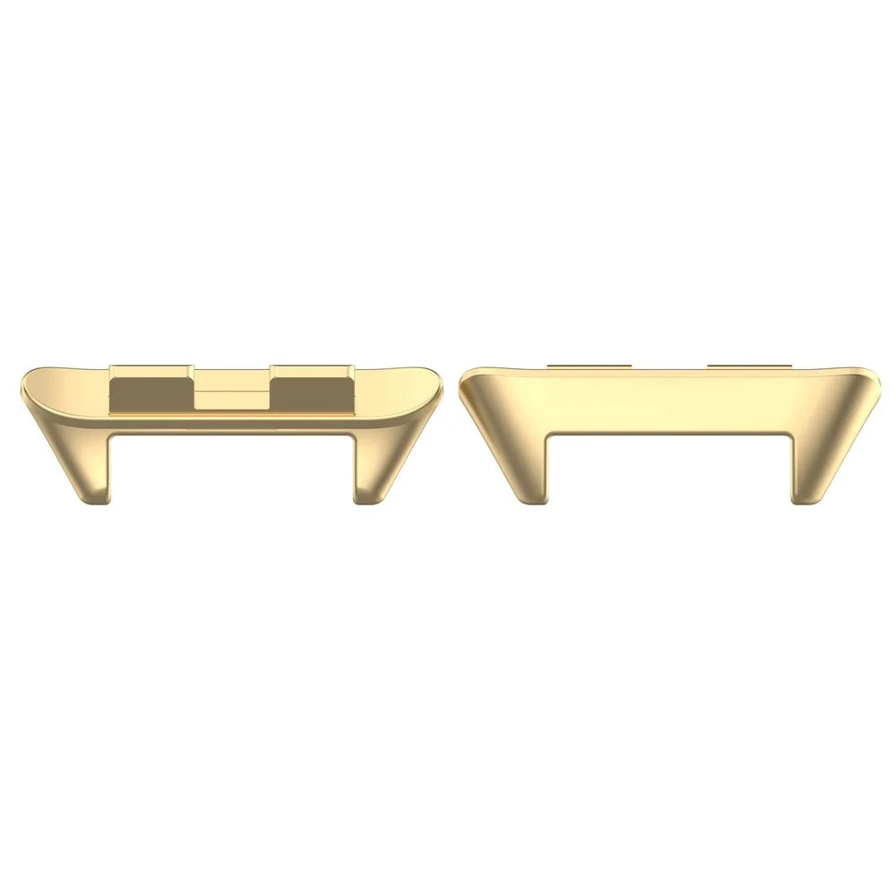 1 Pair For Honor Band 9 Watch Strap Stainless Steel Connector Wrist Band Adapter - Gold - 2