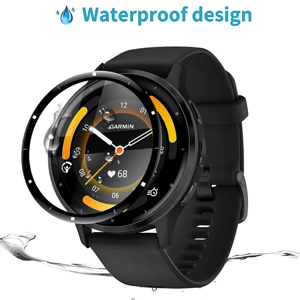 For Garmin Venu 3 Dustproof 3D Curved Film High Touch Sensitive PET Watch Screen Protector - 3