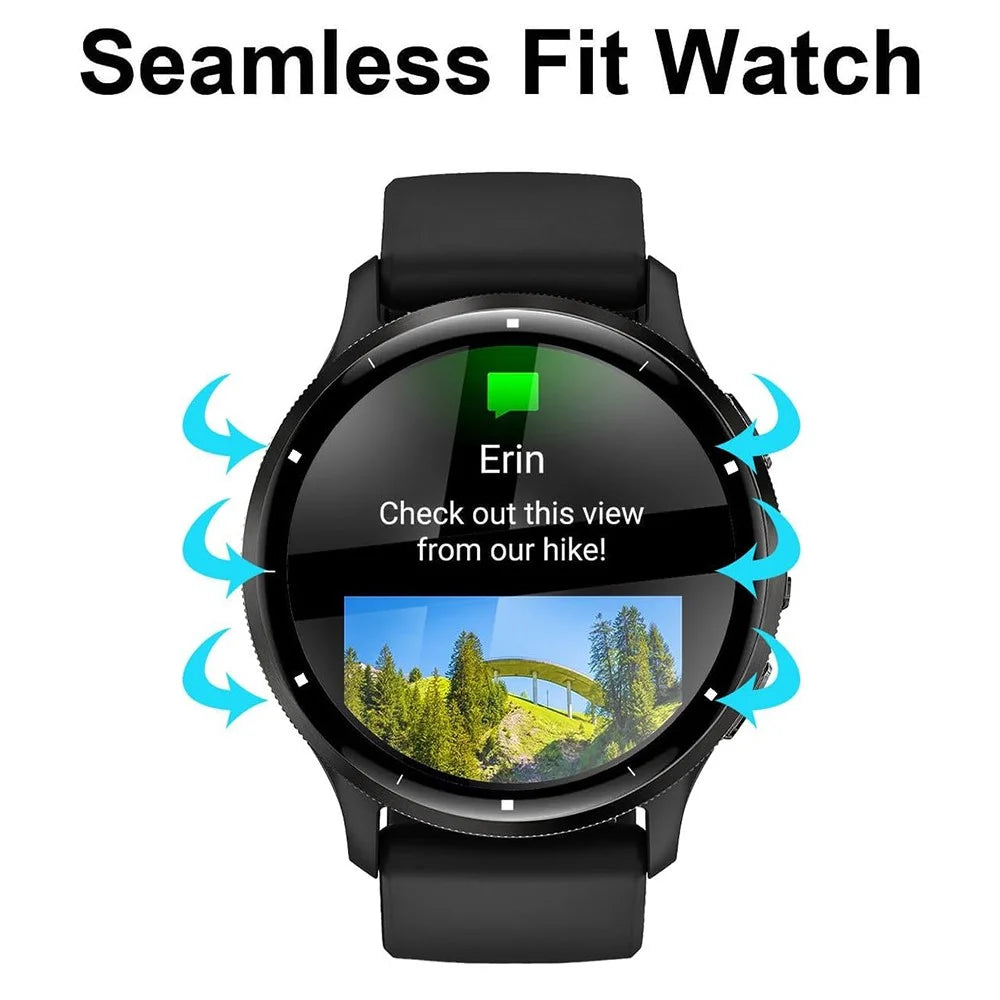 For Garmin Venu 3 Dustproof 3D Curved Film High Touch Sensitive PET Watch Screen Protector - 4