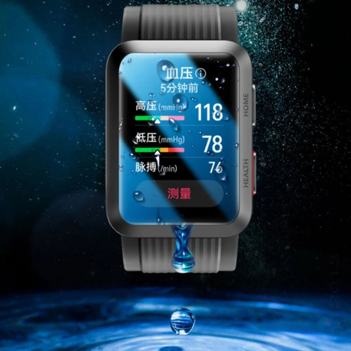 1Pc For Huawei Watch D Screen Protector 3D Curved HD Clear Black Edge PET Watch Film - 4