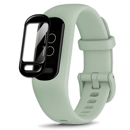 1Pc For GarminSmart 5 3D Curved Anti-scratch Watch Screen Protector HD Clear Black Edge PET Film - 1