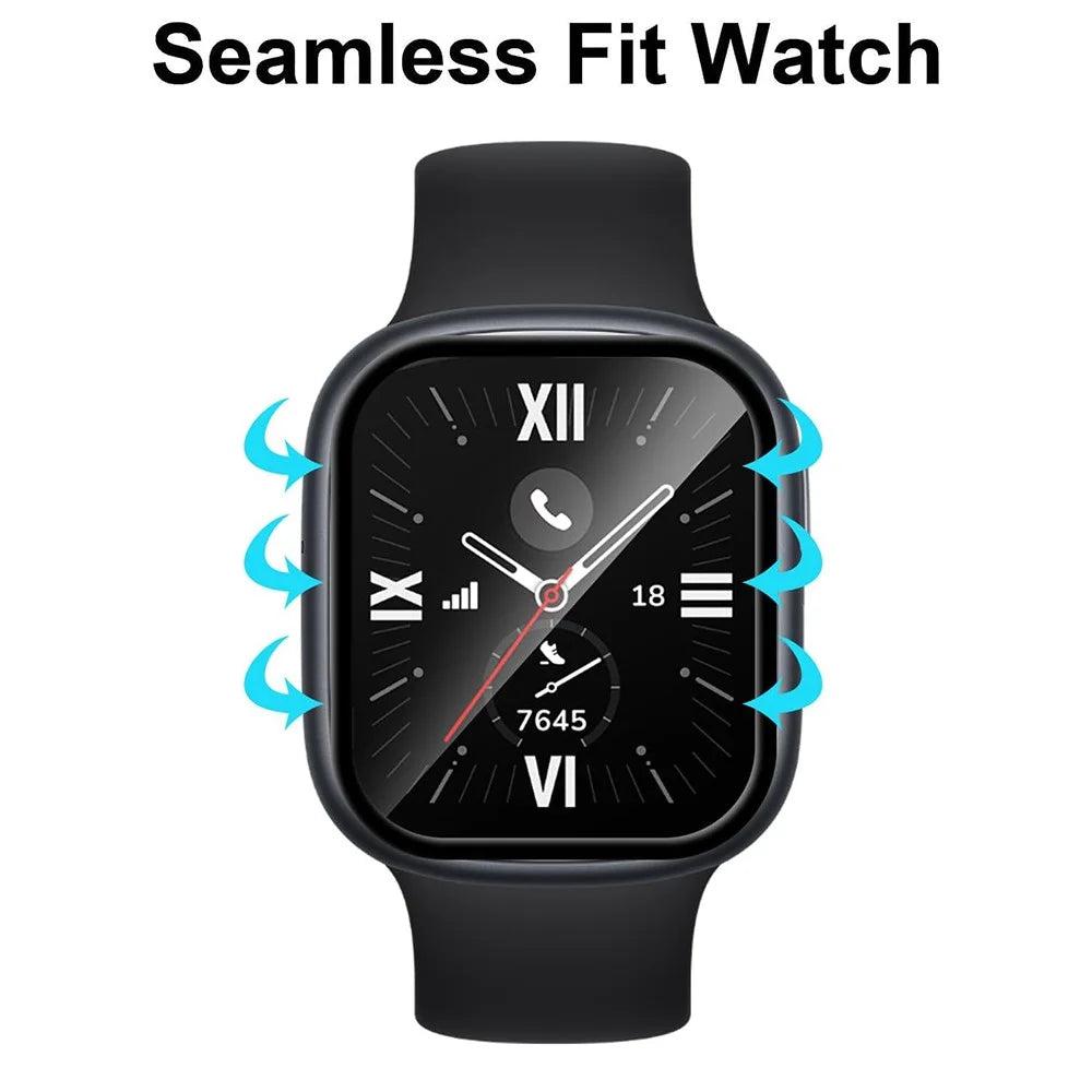 1Pc Screen Protector For Honor Watch 4 3D Curved Touch Sensitive Screen Film - 3