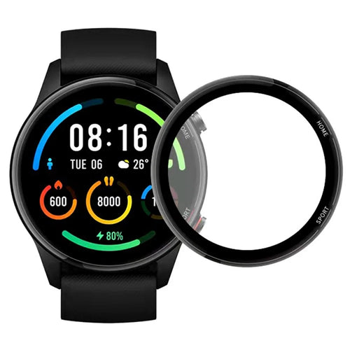 1Pc For Xiaomi Mi Watch Color Sports Screen Protector 3D Curved PET Anti-scratch Screen Film - 1