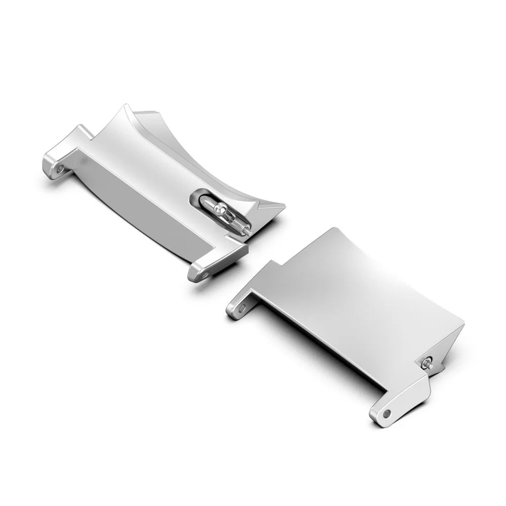 1 Pair for Oppo Watch X / OnePlus Watch 2 Wrist Strap Steel Connector 22mm Watchband Adapter - Silver - 1