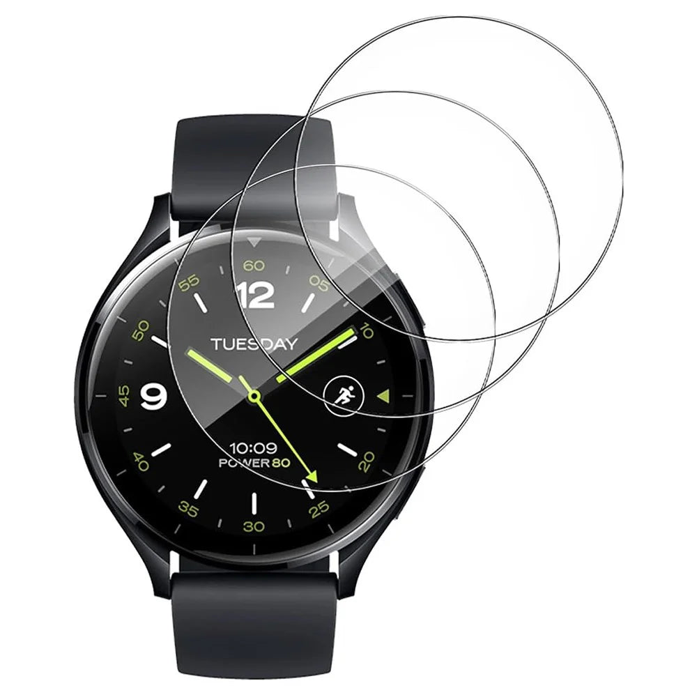 3Pcs for Xiaomi Watch 2 Screen Protector Flexible TPE HD Clear Anti-Scratch Film - 2