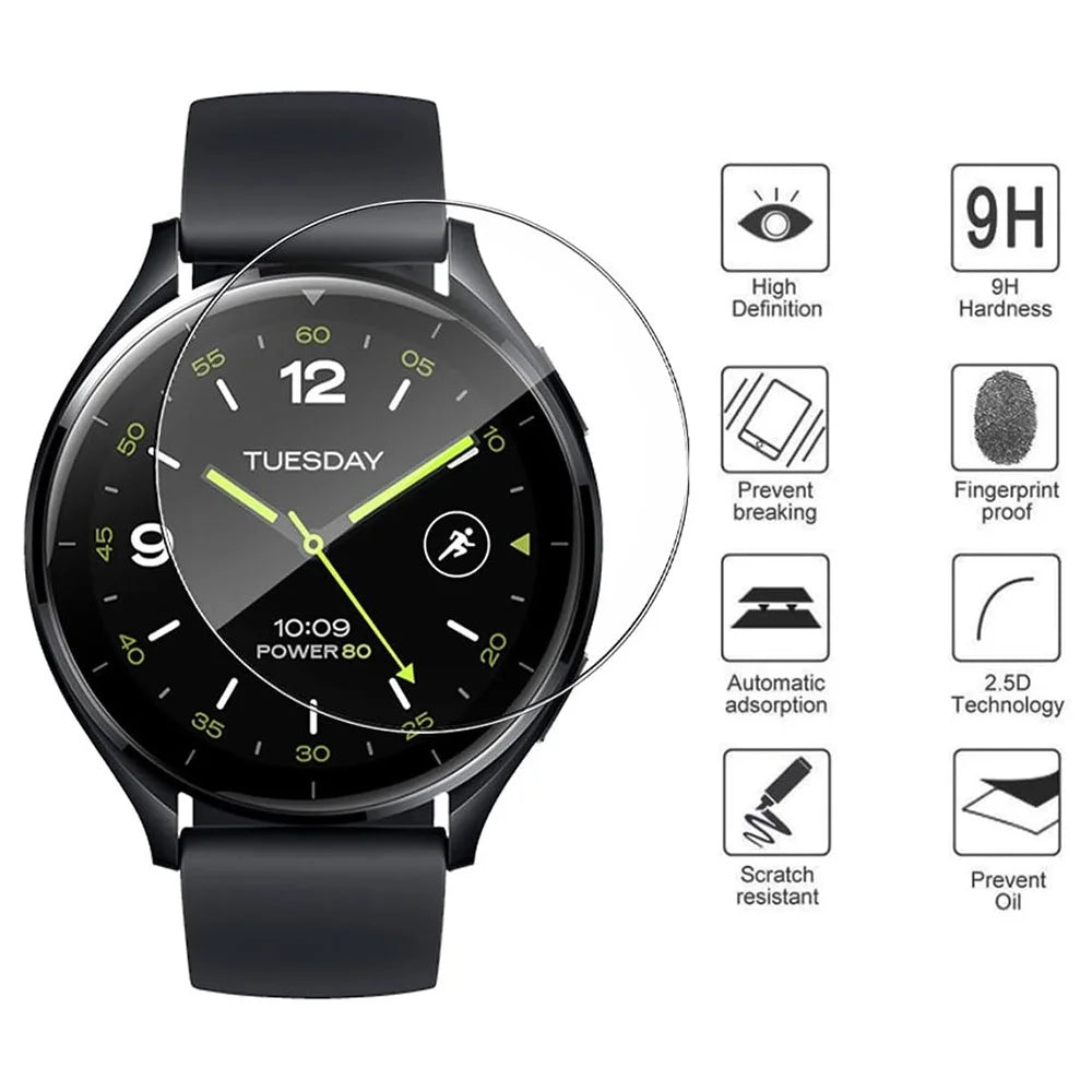3Pcs for Xiaomi Watch 2 Screen Protector Flexible TPE HD Clear Anti-Scratch Film - 3