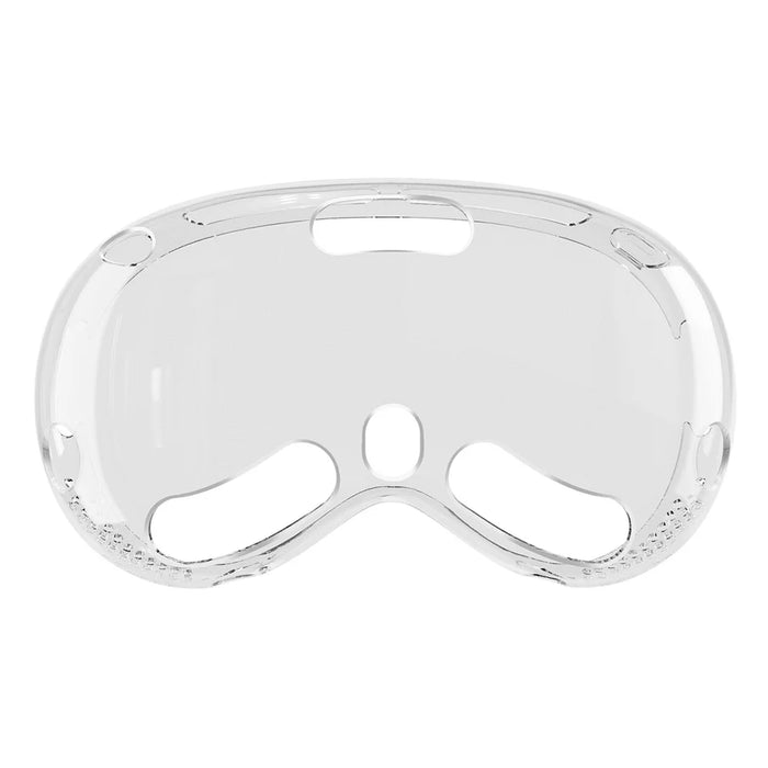 For Apple Vision Pro Case Skin-Friendly TPU Protective Cover Shell VR Accessories - Transparent Black - 2