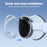 For Apple Vision Pro Case Skin-Friendly TPU Protective Cover Shell VR Accessories - Transparent Black - 6