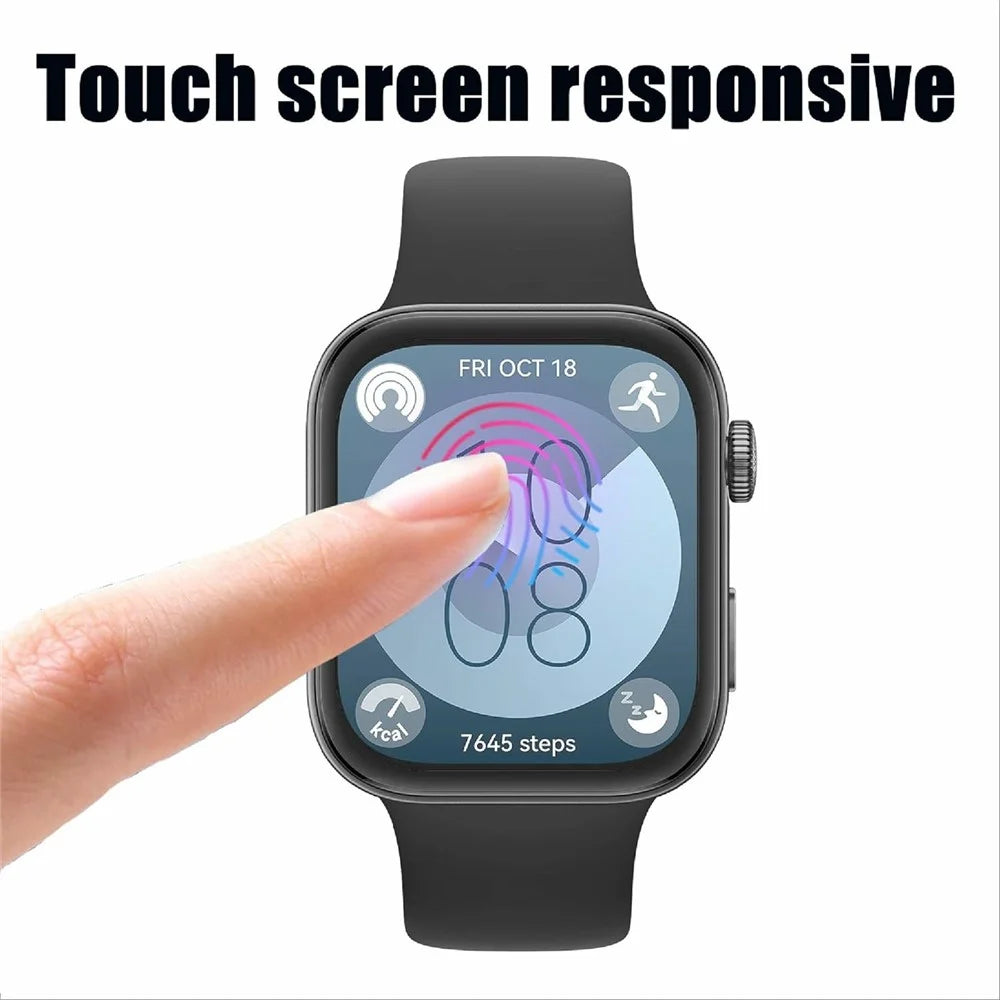 For Huawei Watch Fit 3 Anti-Scratch Film TPU 3D Smartwatch Screen Protector - 2