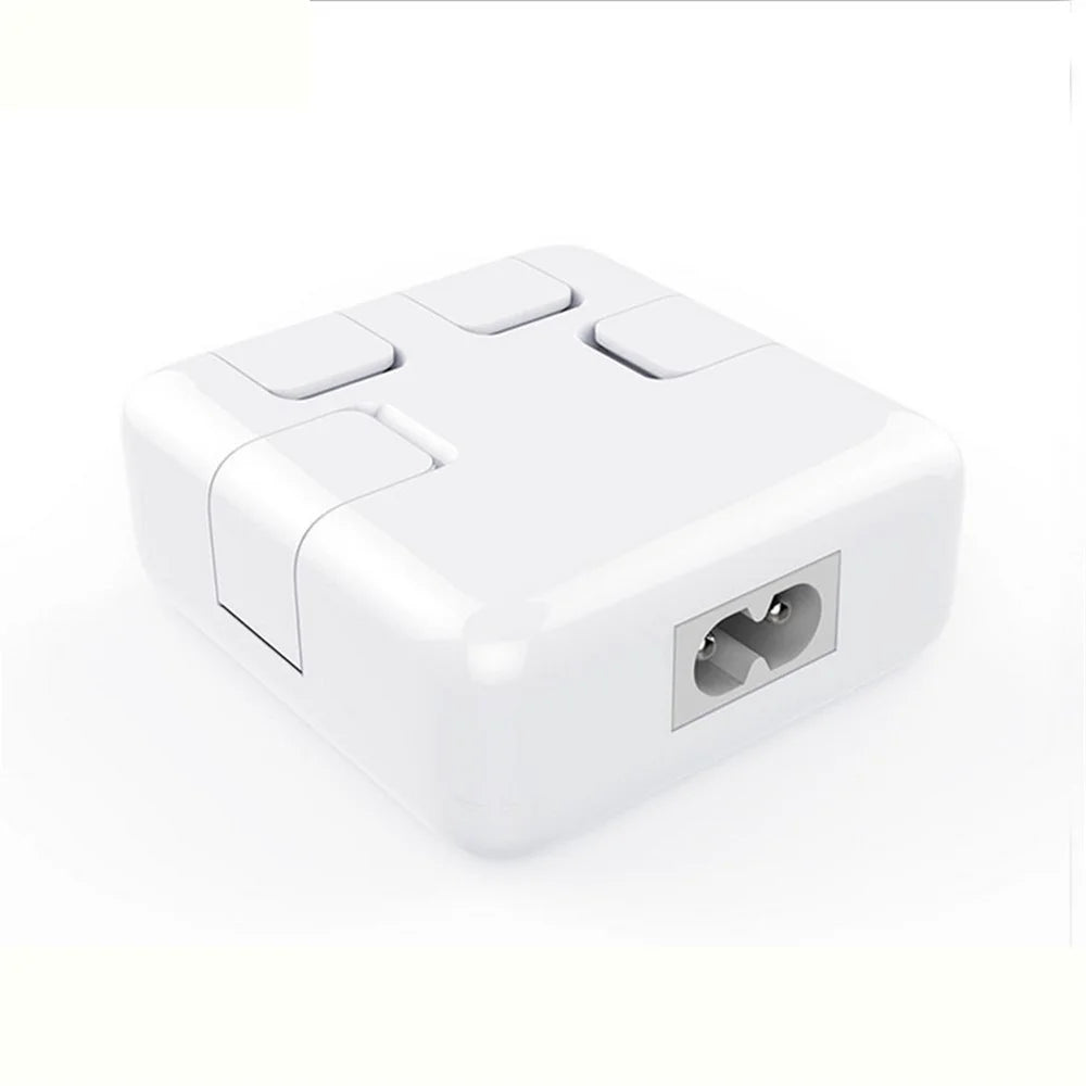 Portable 4 USB Ports Charger Multi USB Power Adapter for Xiaomi Samsung - US Plug - 3