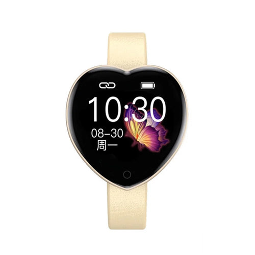 T52 Color Screen Fitness Tracker Blood Pressure Heart Rate Monitor Smart Watch for Women - Gold - 1