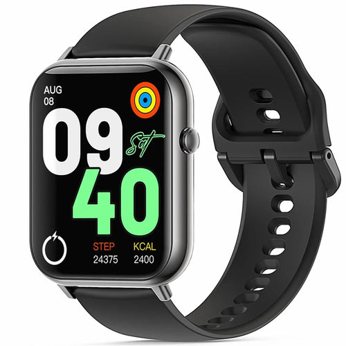 Q19 Pro Max Bluetooth-compatible Calling Smart Watch Heart Rate Sleep Monitoring Fitness Tracker Smart Bracelet - Black - 1