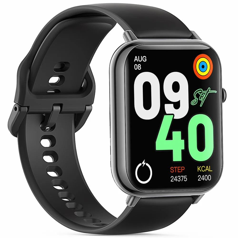 Q19 Pro Max Bluetooth-compatible Calling Smart Watch Heart Rate Sleep Monitoring Fitness Tracker Smart Bracelet - Black - 2