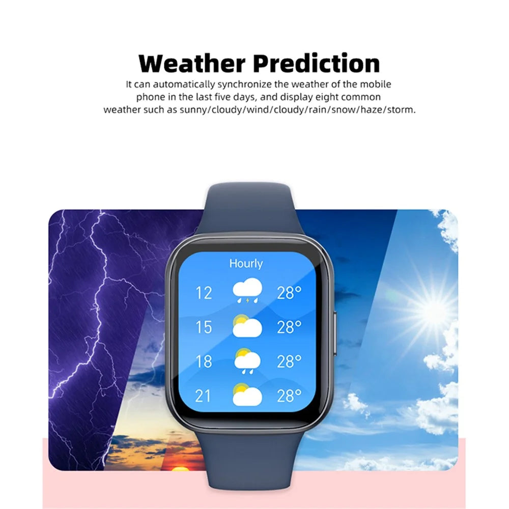 Y83 Smart Watch Bluetooth-compatible Call Heart Rate Blood Oxygen Monitor Fitness Tracker - Pink - 7