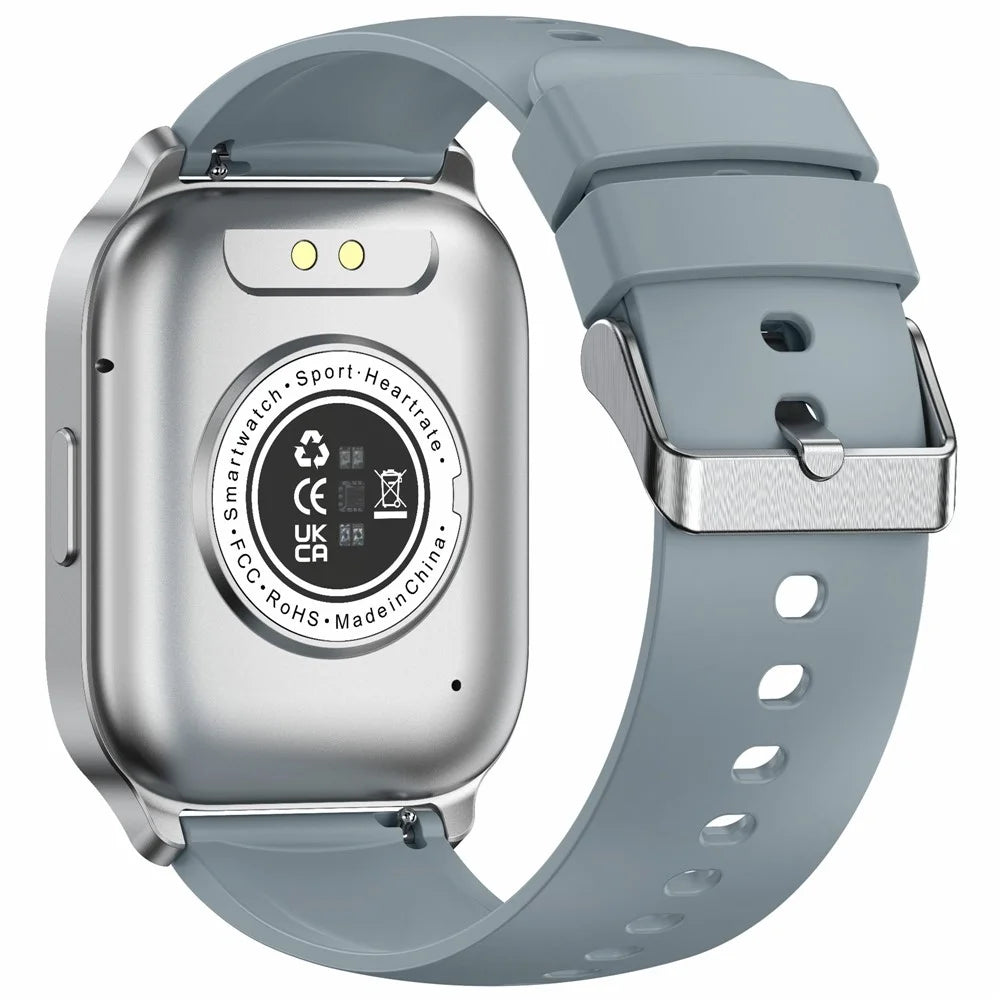 Y3 Smart Watch Bluetooth-compatible Call Heart Rate Monitor 1.85-inch HD Screen Sports Watch - Grey - 2