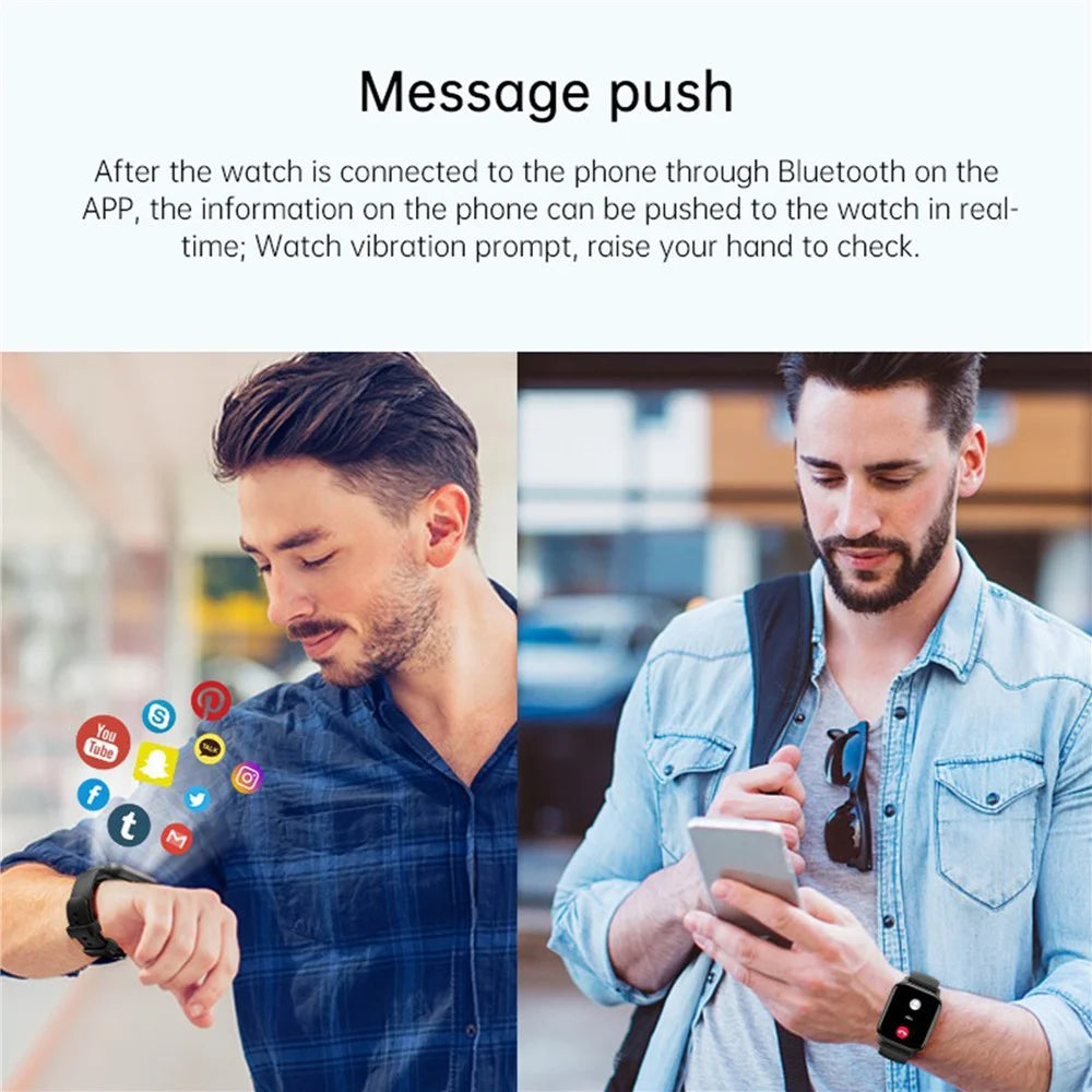 Y3 Smart Watch Bluetooth-compatible Call Heart Rate Monitor 1.85-inch HD Screen Sports Watch - Grey - 4