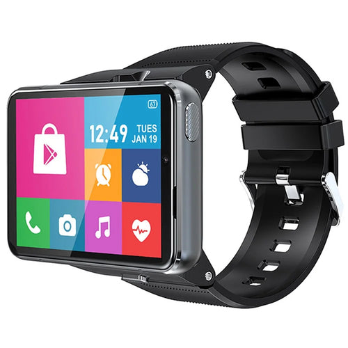 UNIWA DM200 4GB+64GB Smart Watch 2.88-Inch Screen Camera 4G Phone Calling Wrist Bracelet - 1
