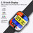F70 Smart Watch Blood Glucose Health Monitoring Breathing Training Sports Watch, Silicone Strap - Black - 6
