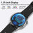 F400 Non-Invasive Blood Sugar Smart Watch ECG Blood Pressure Monitor Bluetooth-compatible Call Sports Watch, Silicone Strap - Black - 5