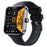 F57pro Smart Watch with Heart Rate, Blood Pressure Monitoring, Bluetooth-compatible Call, Sports Bracelet, Silicone Strap - Black - 1