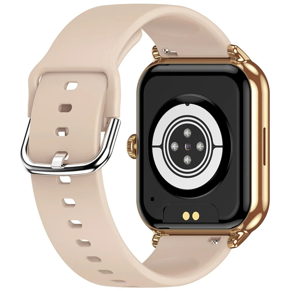 CY13 1.9 inch HD Screen Bluetooth-compatible Call Smart Watch Heart Rate Health Monitoring Sports Watch - Gold - 3