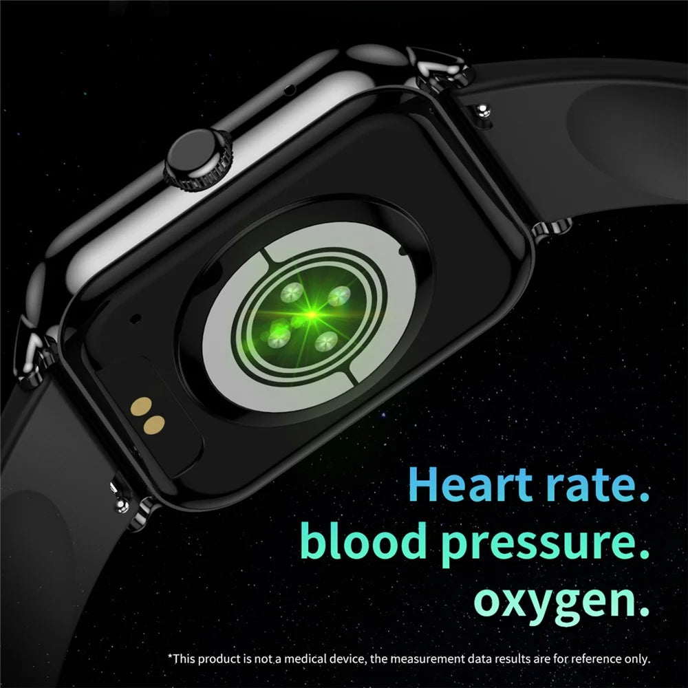 CY13 1.9 inch HD Screen Bluetooth-compatible Call Smart Watch Heart Rate Health Monitoring Sports Watch - Gold - 6