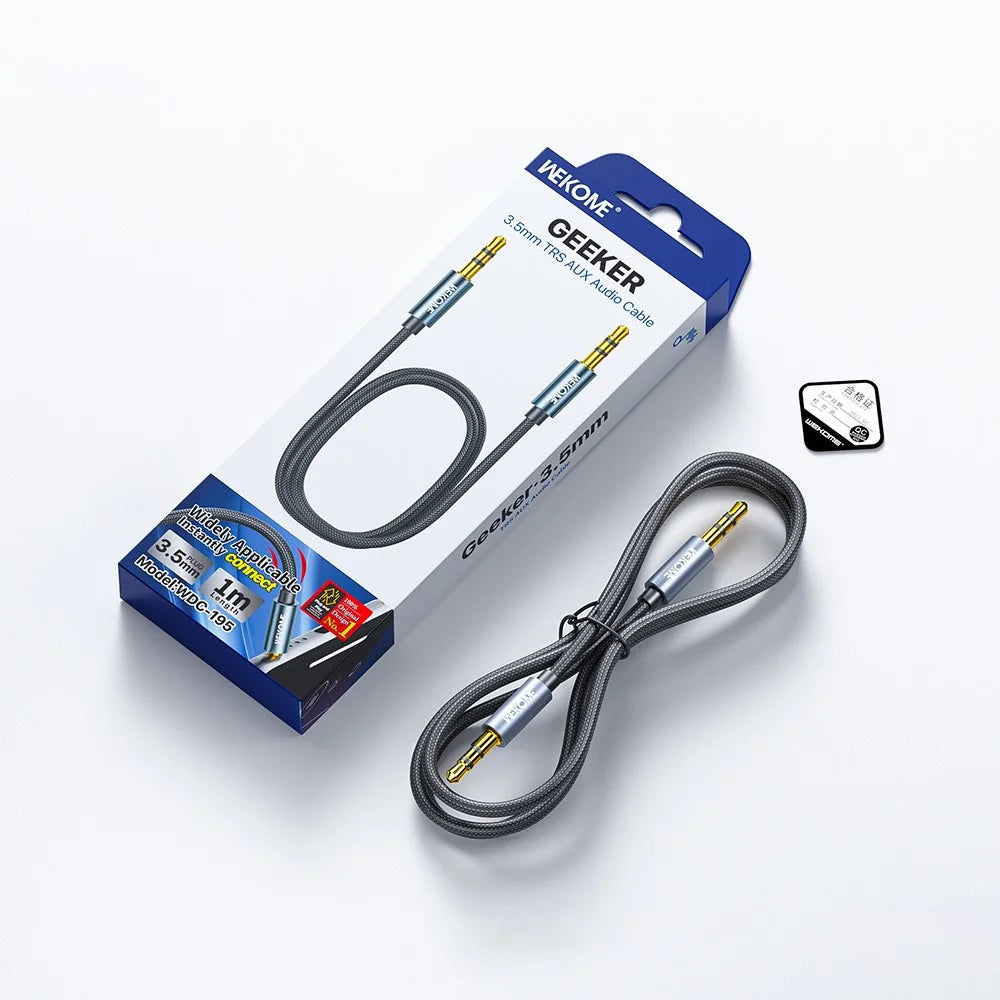 WEKOME WDC-195 3.5mm AUX Audio Cable - 6