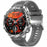 AK75 Silicone Strap Smart Watch Bluetooth-compatible Call Heart Rate Sleep Health Monitoring Sports Watch - Grey - 1