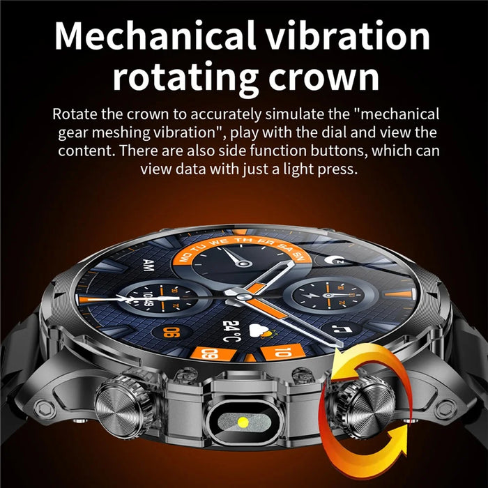 AK75 Silicone Strap Smart Watch Bluetooth-compatible Call Heart Rate Sleep Health Monitoring Sports Watch - Grey - 4