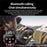 AK75 Silicone Strap Smart Watch Bluetooth-compatible Call Heart Rate Sleep Health Monitoring Sports Watch - Grey - 6