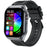 ET585 Smart Watch SOS Emergency Call ECG Function Bracelet with Nylon Strap - Black - 1