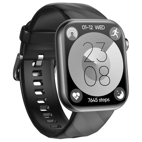 MT500 Smart Watch AMOLED Screen ECG Heart Rate Monitor Bluetooth-compatible Call Bracelet - Black - 1
