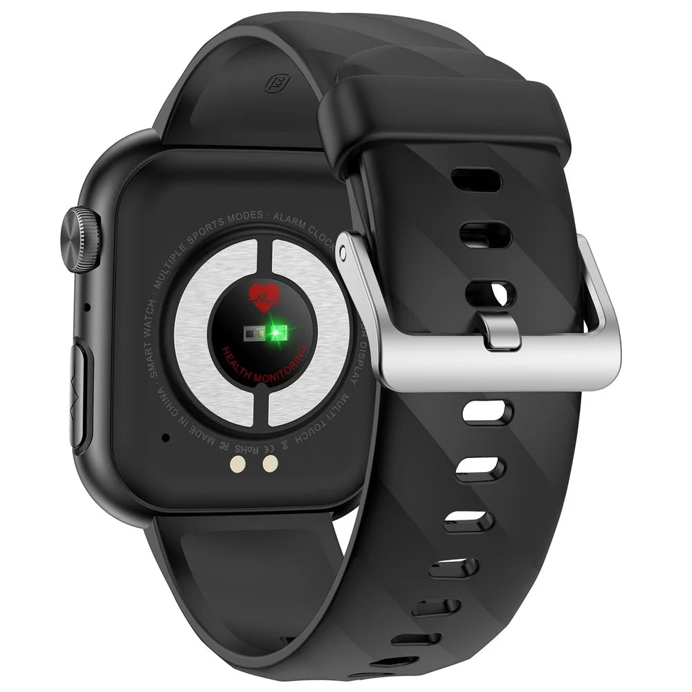 MT500 Smart Watch AMOLED Screen ECG Heart Rate Monitor Bluetooth-compatible Call Bracelet - Black - 2