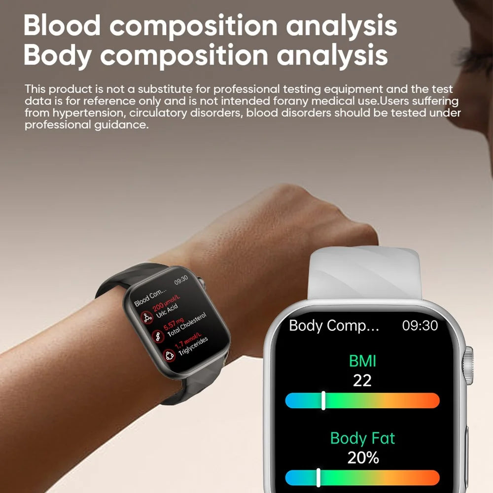 MT500 Smart Watch AMOLED Screen ECG Heart Rate Monitor Bluetooth-compatible Call Bracelet - Black - 4