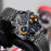 AK75 Steel Strap Smart Watch Bluetooth-compatible Call Waterproof Health Monitoring Sports Watch - Black - 7