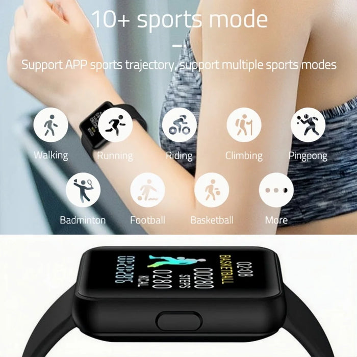W23-A Heart Rate Monitoring Smart Watch Bluetooth-compatible Call Bracelet Fitness Tracker Wrist Bracelet - 3