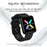 W23-A Heart Rate Monitoring Smart Watch Bluetooth-compatible Call Bracelet Fitness Tracker Wrist Bracelet - 6
