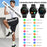 F800 Bluetooth-compatible Call Smart Watch Blood Oxygen ECG Monitor SOS Sports Bracelet, Silicone Strap - Black - 3