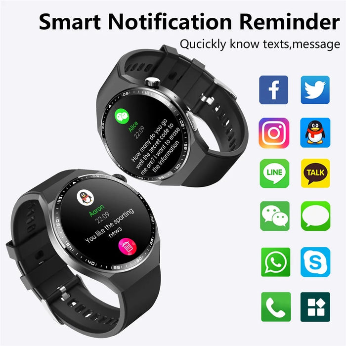 F800 Bluetooth-compatible Call Smart Watch Blood Oxygen ECG Monitor SOS Sports Bracelet, Silicone Strap - Black - 4