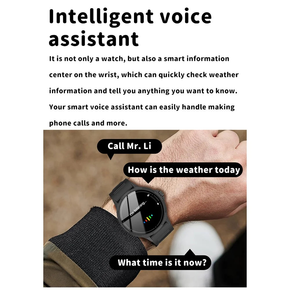 Y25 1.43-inch AMOLED Screen Bluetooth-compatible Call Smart Watch Health Monitoring Multiple Sports Modest Smart Bracelet - Black - 7