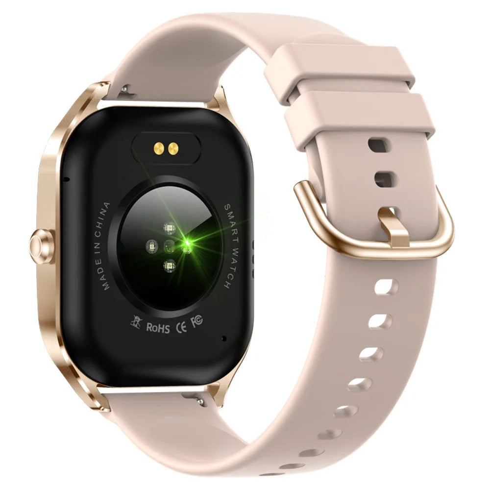 H35 2.02-inch Heart Rate Blood Pressure Monitoring Smart Watch Bluetooth-compatible Call Smart Bracelet - Gold - 4