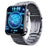 F300 Health Monitoring Smart Watch SOS Bluetooth-compatible Call Bracelet Fitness Tracker Wrist Bracelet (Steel Strap) - 1
